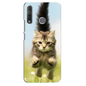 Чохли з Котиками для TECNO Camon 12 Air CC6 (VPrint) (Прижок кота)
