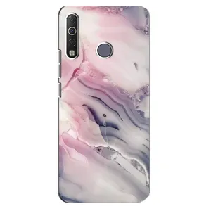 Мраморний чехол на TECNO Camon 12 Air CC6 (VPrint) (Пурпурний Мрамор)