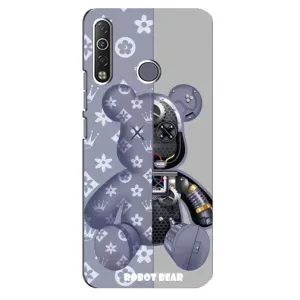 Круті Чохли Луі Віттон для TECNO Camon 12 Air CC6 (AlphaPrint) (Робот Медведик)