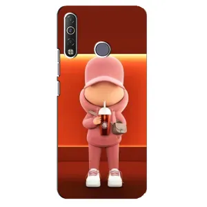 Круті Чохли Луі Віттон для TECNO Camon 12 Air CC6 (AlphaPrint) (З Кавою)