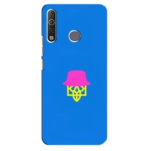 Чохли для TECNO Camon 12 Air CC6 Укр. Символіка (AlphaPrint) (Шапка на гербу)