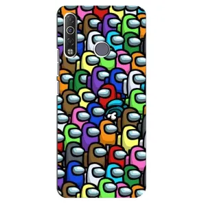 Чохли Амонг Ас для TECNO Camon 12 Air CC6 (AlphaPrint) (Убитий)