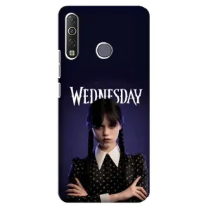 Чехлы Венсдей на TECNO Camon 12 Air CC6 Уэнсдей (AlphaPrint)
