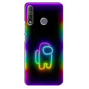 Чохли Амонг Ас для TECNO Camon 12 Air CC6 (AlphaPrint) (Яскравий скін)
