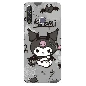 Чехол с кроликом Куроми на TECNO Camon 12 Air CC6 (Злая Куроми)
