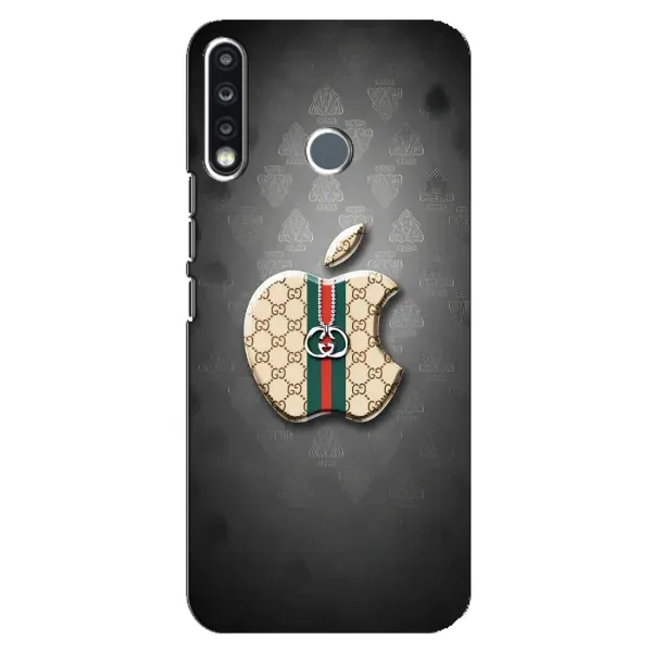 Чохол з принтом «Apple gucci» для TECNO Camon 12 CC7