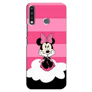 Міккі Маус чохол для TECNO Camon 12 CC7 (AlphaPrint - Мультяшні) (Дівчинка Maus)