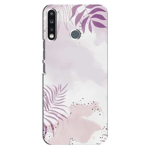 Чехол с принтом «Фиолетовые листья» для TECNO Camon 12 CC7 Чехол с принтом «Фиолетовые листья» для TECNO Camon 12 CC7