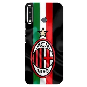 Чехлы для TECNO Camon 12 CC7 (VPrint) - Футбольные клубы (ФК Милан)
