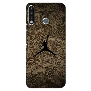 Чехлы для TECNO Camon 12 CC7 - с картинкой JORDAN (AlphaPrint) (Logo Jordan)