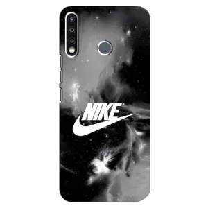 Чехол для TECNO Camon 12 CC7 - с принтом Найк (AlphaPrint) (Лого Найк)