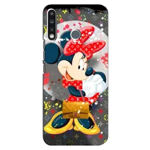 Чохол Disney Mouse TECNO Camon 12 CC7 (PREMIUMPrint) (Minni з бантіком)
