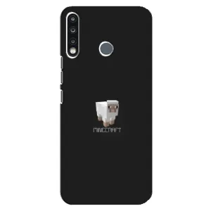 Чохол Майнкрафт на TECNO Camon 12 CC7 (AlphaPrint) Minecraft (Овечка Майнкрафт)