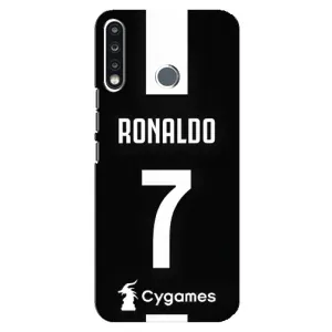 Чохол Кріштіану Роналду для TECNO Camon 12 CC7 (AlphaPrint) (RONALDO 7)