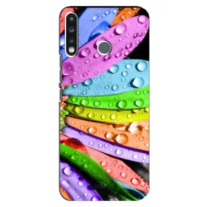 Чехлы (ART) Цветы на TECNO Camon 12 CC7 (VPrint) (Семиквітка)