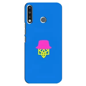 Чехлы для TECNO Camon 12 CC7  Укр. Символика (AlphaPrint) (Шапка на гербу)