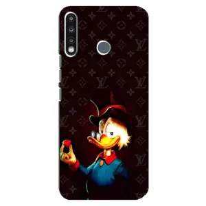 Чехли для TECNO Camon 12 CC7 - Скрудж МакДак Louis Vuitton (PREMIUMPrint) (Скрудж з ботліантом)