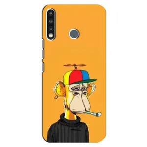 Чохли з Мавпами NFT для TECNO Camon 12 CC7 (AlphaPrint) (Нудна мавпа NFT)