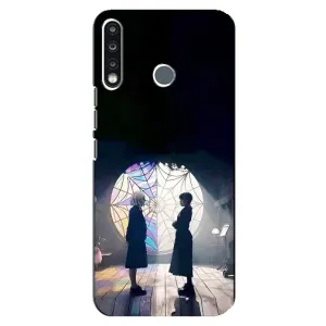 Чехлы Венсдей на TECNO Camon 12 CC7 Уэнсдей (AlphaPrint) (Уэнздей и Инид)