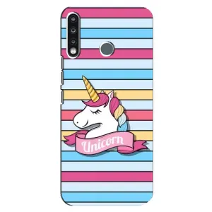 Чехол для Техно Камон 12 СС7 - (Единорожки - Новинки) (AlphaPrint) (Unicorn)