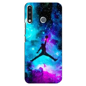 Чехлы для TECNO Camon 12 CC7 - с картинкой JORDAN (AlphaPrint) (Яркий Джордан)