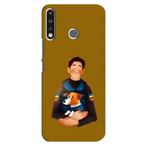 Чехлы с картинкой собаки Патрон для TECNO Camon 12 CC7 (AlphaPrint) (ЗСУ Патрон)