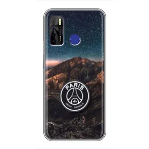 Чехлы PSG для TECNO Camon 15 Air (AlphaPrint) (ФК ПСЖ)