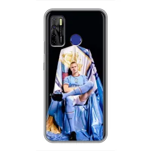 Чохли з футболістом Ерлінг Холанд для TECNO Camon 15 Air (AlphaPrint) (футболіст Холанн)