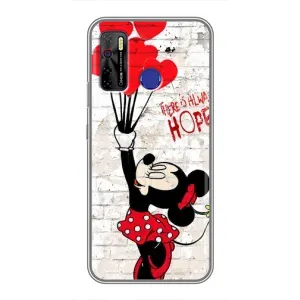 Чохол Disney Mouse TECNO Camon 15 Air (PREMIUMPrint) (Heart Minni)