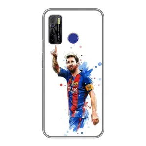 Чехлы Месси для TECNO Camon 15 Air (AlphaPrint) (Лео Месси)
