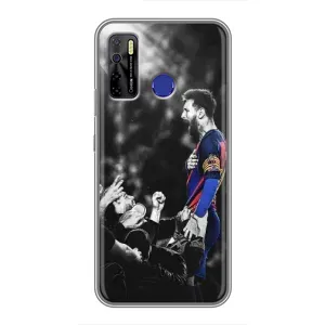 Чехлы Месси для TECNO Camon 15 Air (AlphaPrint) (Lionel Messi)