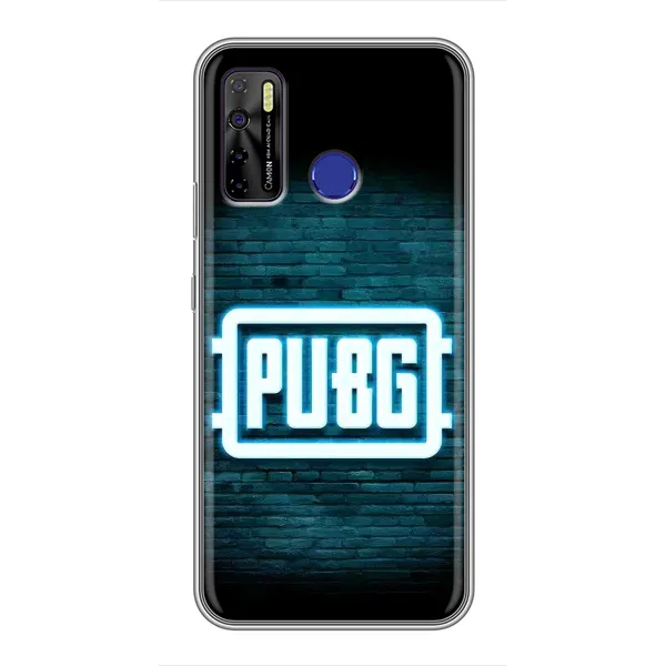 Чехол с принтом «Лого PUBG» для TECNO Camon 15 Air