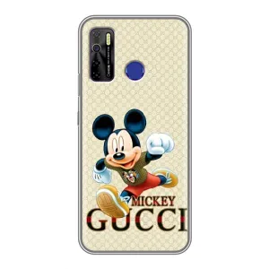 Чохол Disney Mouse TECNO Camon 15 Air (PREMIUMPrint) (Mikki Gucci)
