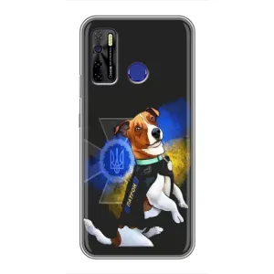 Чехлы с картинкой собаки Патрон для TECNO Camon 15 Air (AlphaPrint) (Патрон собачка)