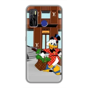 Чехли для TECNO Camon 15 Air - Скрудж МакДак Louis Vuitton (PREMIUMPrint) (Скрудж ЛВ)