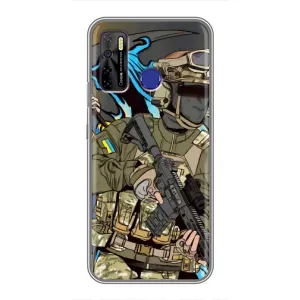 Чехлы с картинкой ЗСУ для TECNO Camon 15 Air (AlphaPrint)