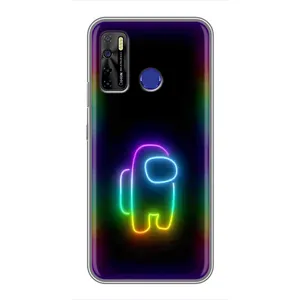 Чохли Амонг Ас для TECNO Camon 15 Air (AlphaPrint) (Яскравий скін)