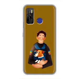 Чехлы с картинкой собаки Патрон для TECNO Camon 15 Air (AlphaPrint) (ЗСУ Патрон)