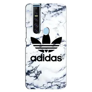 Чохли Адидас для TECNO Camon 15 Pro (AlphaPrint) (Адідас на мраморі)