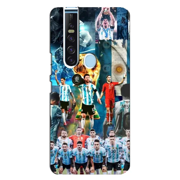 Чохол з принтом «Аргентина Мессі» для TECNO Camon 15 Pro Чохол з принтом «Аргентина Мессі» для TECNO Camon 15 Pro