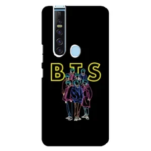 Чохол з принтом «BTS стайл» для TECNO Camon 15 Pro