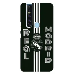 ФК Реал Мадрид чохли для TECNO Camon 15 Pro (AlphaPrint) (чорно білий Реал)