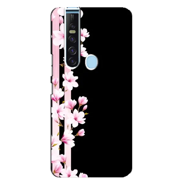 Чехол с принтом «Цветочки» для TECNO Camon 15 Pro