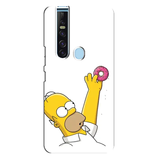 Чехол с принтом «Гомер с пончиком» для TECNO Camon 15 Pro Чехол с принтом «Гомер с пончиком» для TECNO Camon 15 Pro