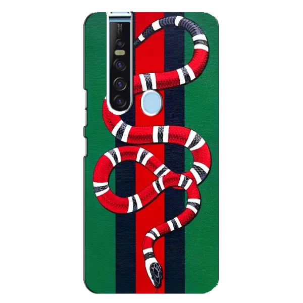 Чехол с принтом «Gucci змия» для TECNO Camon 15 Pro Чехол с принтом «Gucci змия» для TECNO Camon 15 Pro