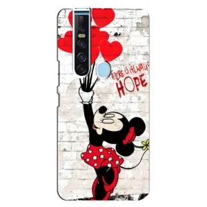 Чохол Disney Mouse TECNO Camon 15 Pro (PREMIUMPrint) (Heart Minni)