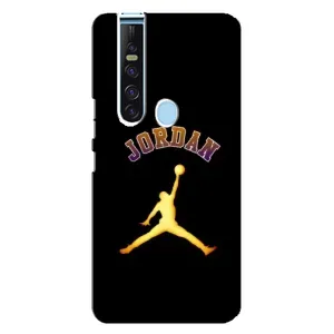 Чехлы для TECNO Camon 15 Pro - с картинкой JORDAN (AlphaPrint) (Jordan Gold)