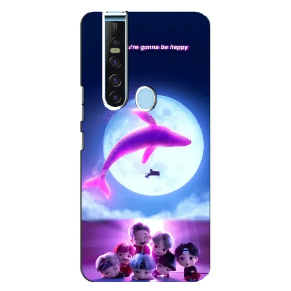 Чохол з принтом «КИТ BTS» для TECNO Camon 15 Pro Чохол з принтом «КИТ BTS» для TECNO Camon 15 Pro