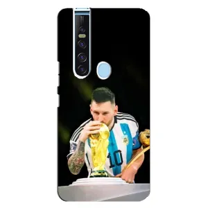 Чехлы для TECNO Camon 15 Pro (Leo чемпион) (AlphaPrint) (Кубок Месси)