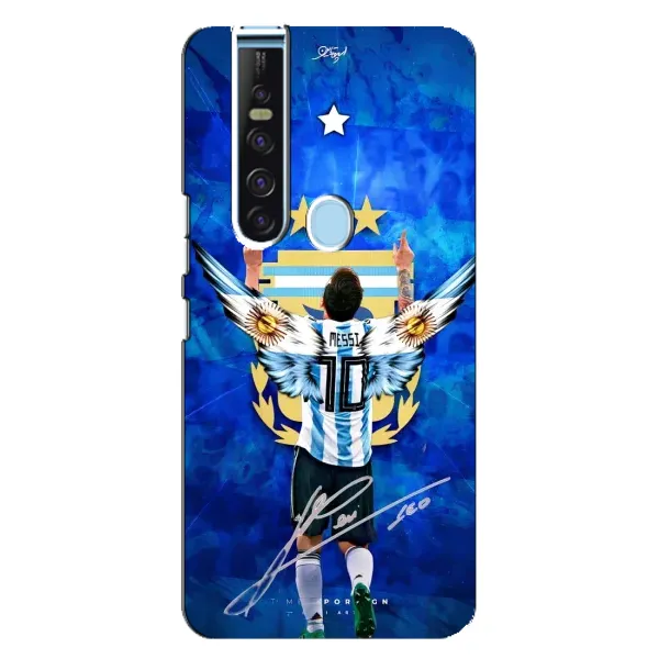 Чохол з принтом «Мессі Аргентина» для TECNO Camon 15 Pro Чохол з принтом «Мессі Аргентина» для TECNO Camon 15 Pro